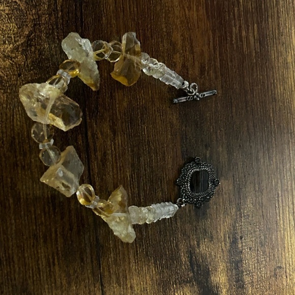 Citrine earrings and bracelet - Picture 8 of 9